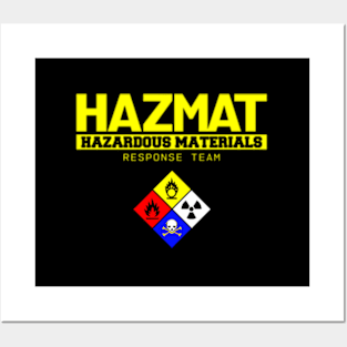 Hazmat Hazardous Material Response Team Technician Posters and Art